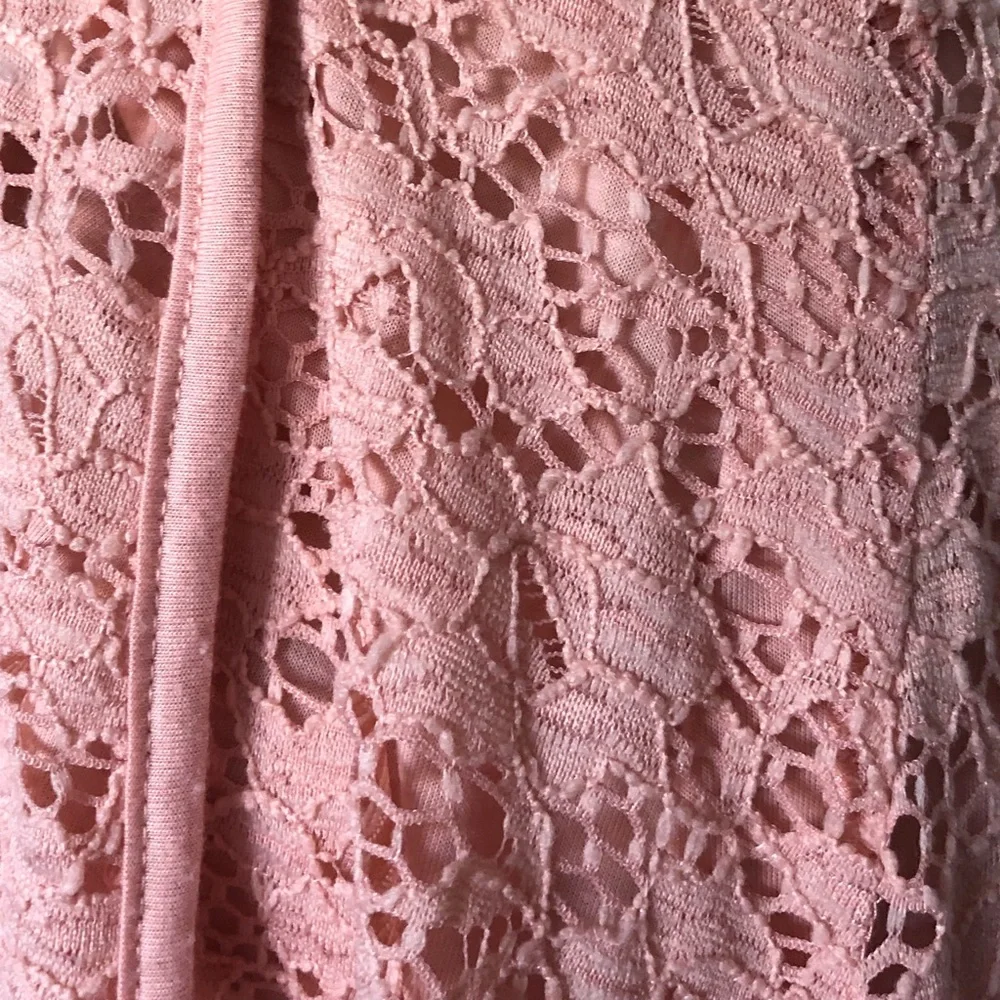 Xhilaration Pink Lace Corset Style Dress Sz S - Picture 3 of 8